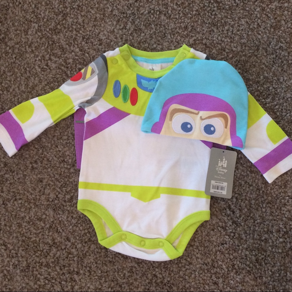 Disney Buzz Lightyear Set 3/6months